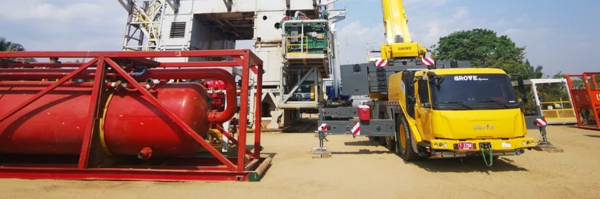 La Grove GMK5150L prueba ser ideal para la industria de extracción de petróleo y gas de Colombia
